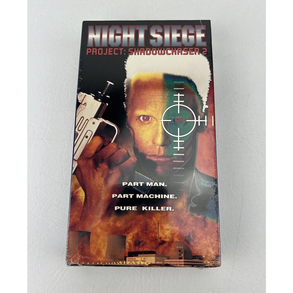 NIGHT SIEGE Project: Shadowchaser 2 1995 NEW SEALED VHS RARE